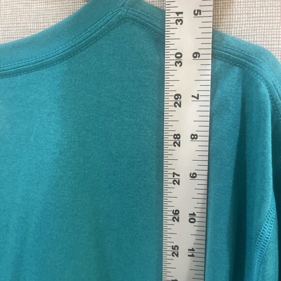 Nike Dri Fit Shirt Mens XL NFL Miami Dolphins Logo Crew Neck Teal Blue - Picture 8 of 12